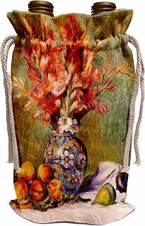 Wine Bag - Image of Renoir Painting Flowers And Fruit Renoir Paintings