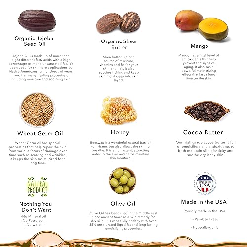 Miniatura 2 de BELLA B Silk & Honey - Loción hidratante segura para el embarazo, hecha con ingredientes naturales, uso dos veces al día para una piel húmeda y suave