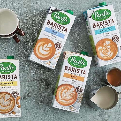 Miniatura 4 de Pacific Foods Barista Series Original - Leche de avena a base de plantas, caja de 32 onzas (paquete de 4)