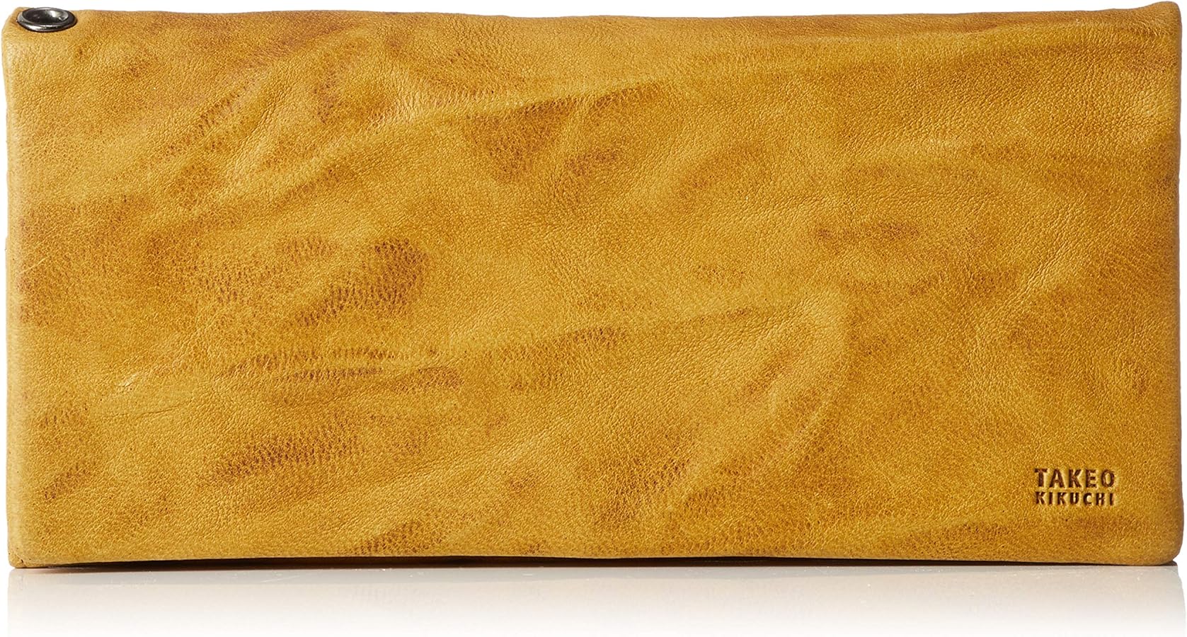 Amazon | [タケオキクチ]オイスター小物 長財布 キャメル | 財布