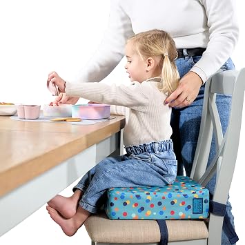 Polar Gear Baby Booster Seat Dining Chair - Toddler Booster Seat - Confetti
