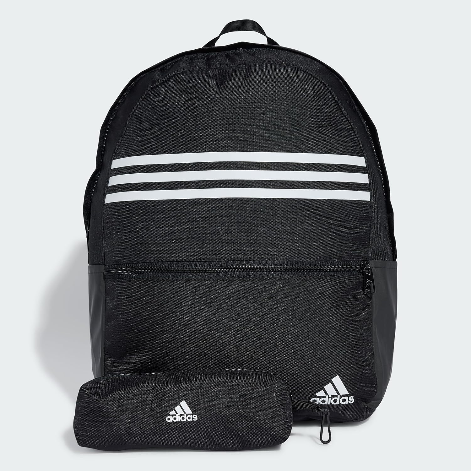 adidas Unisex Classic Horizontal 3-Stripes Backpack, Black, NS, Backpack