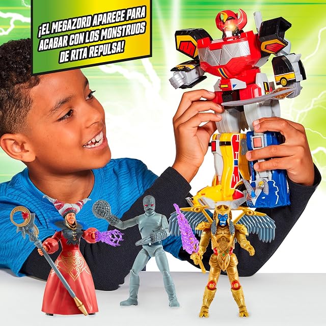 Foto 5 de 6 de Bizak - Vehículo Power Rangers Ultimate Megazord Electrónico con luces y sonidos Bizak