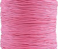 Vista 117 de KONMAY 1 rollo de cuerda de nailon para hacer pulseras de 150 yardas, trenzado de nailon Shamballa Macramé/cordón de cuentas de 0.4mm, cordón