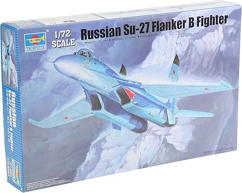 Trumpeter Kit de construcción ruso SU-27 Flanker B Fighter