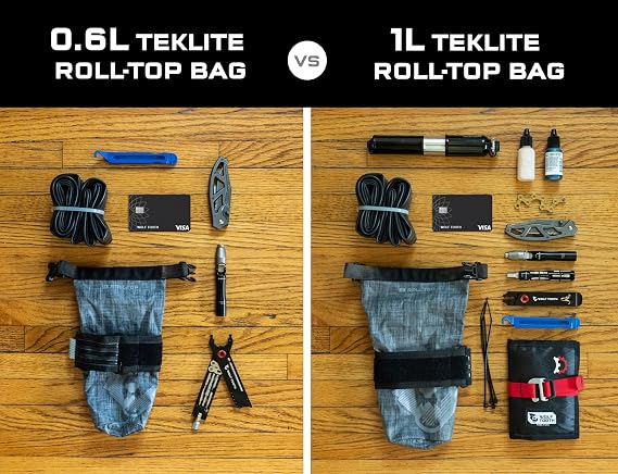 Wolf Tooth Components Teklite Roll Top Bag + Adapter Plate