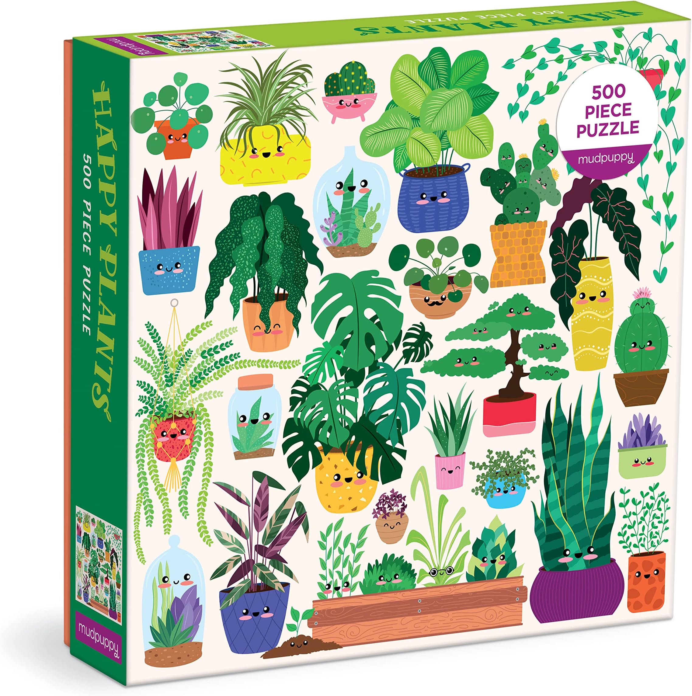 Happy Plants 500 Piece Family Puzzle