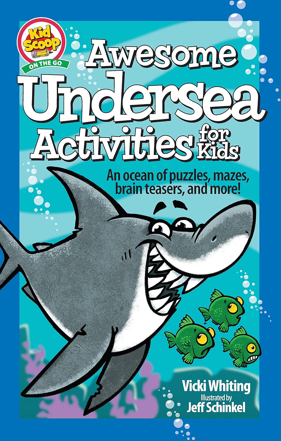 Awesome Undersea Activities for Kids: An Ocean of Puzzles, Mazes, Brain Teasers, and More! (Happy Fox Books) For Kids Ages 5-10 - Fun, Educational Activity Book with Secret Codes and Word Games