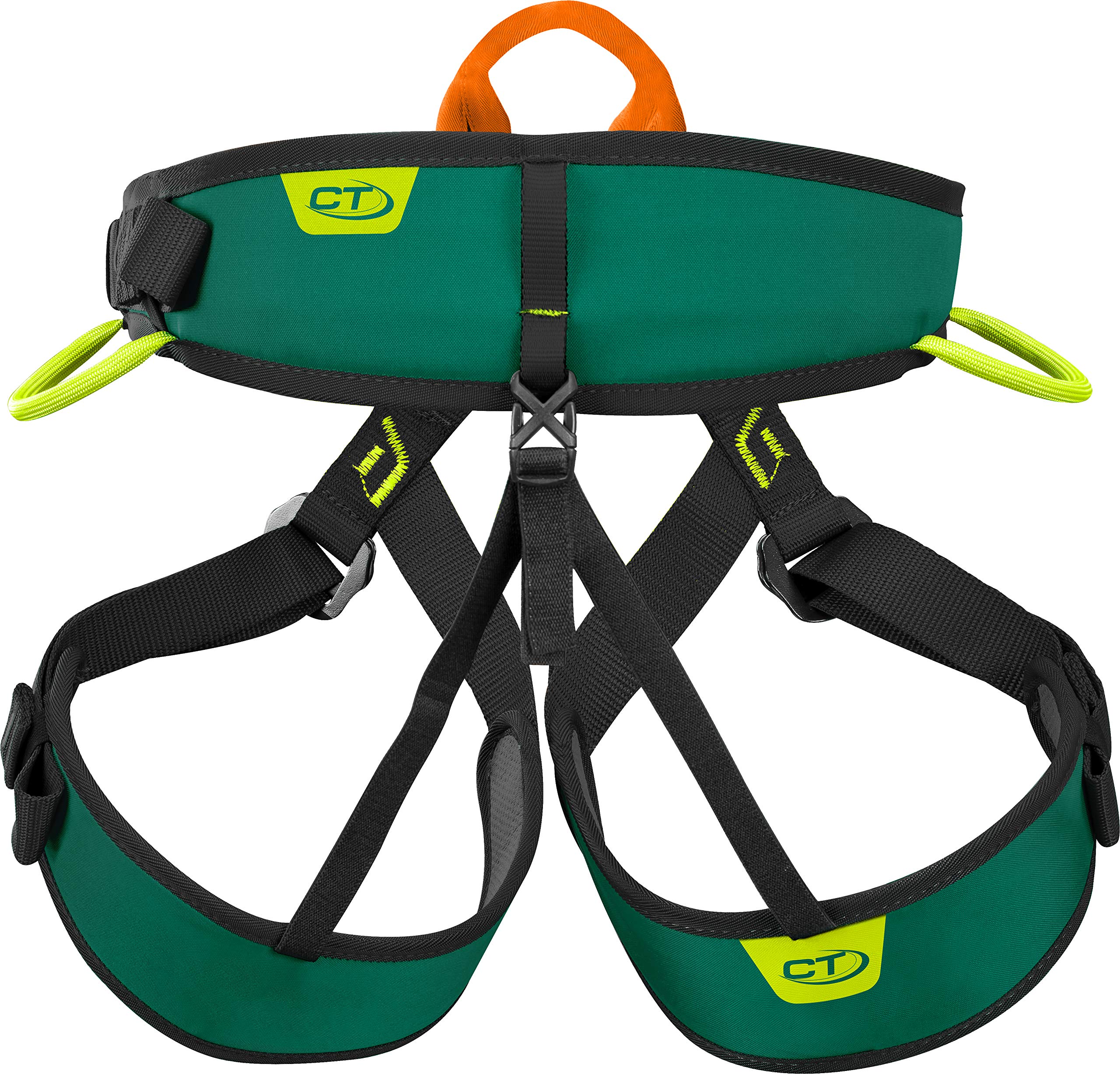Climbing Technology 7H106AF01CTXXD Explorer Imbragatura, Verde/Nera/Gialla