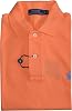 POLO RALPH LAUREN Mens Classic-Fit Mesh Polo Shirt-LO-M Light Orange