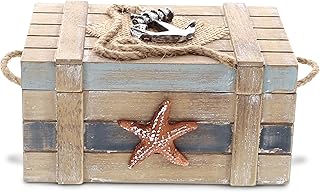 CoTa Global Neptune pudełko na biżuterię - 15 x 10 x 7 cm - Nautyczny wystrój - Przedmiot #9004