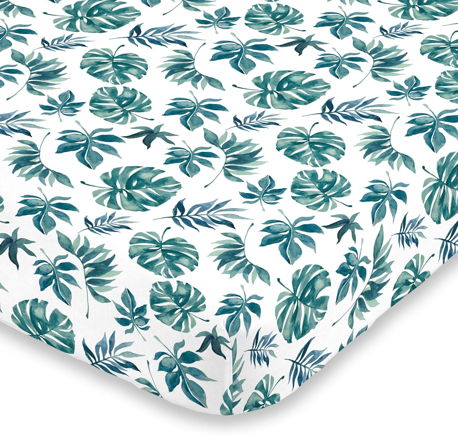 green leaf cot sheets