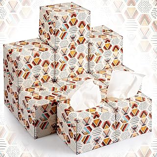 Colarr 12 Pcs Everyday Facial Tissues Car Tissues Cube Square Facial Tissues Boxes 2 Ply Soft Tissue Paper 80 Per Box for Car Family Bathroom Toilet Household School Bedroom (Classic)