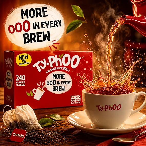 Typhoo (240 Tea Bags) - PACK OF 2