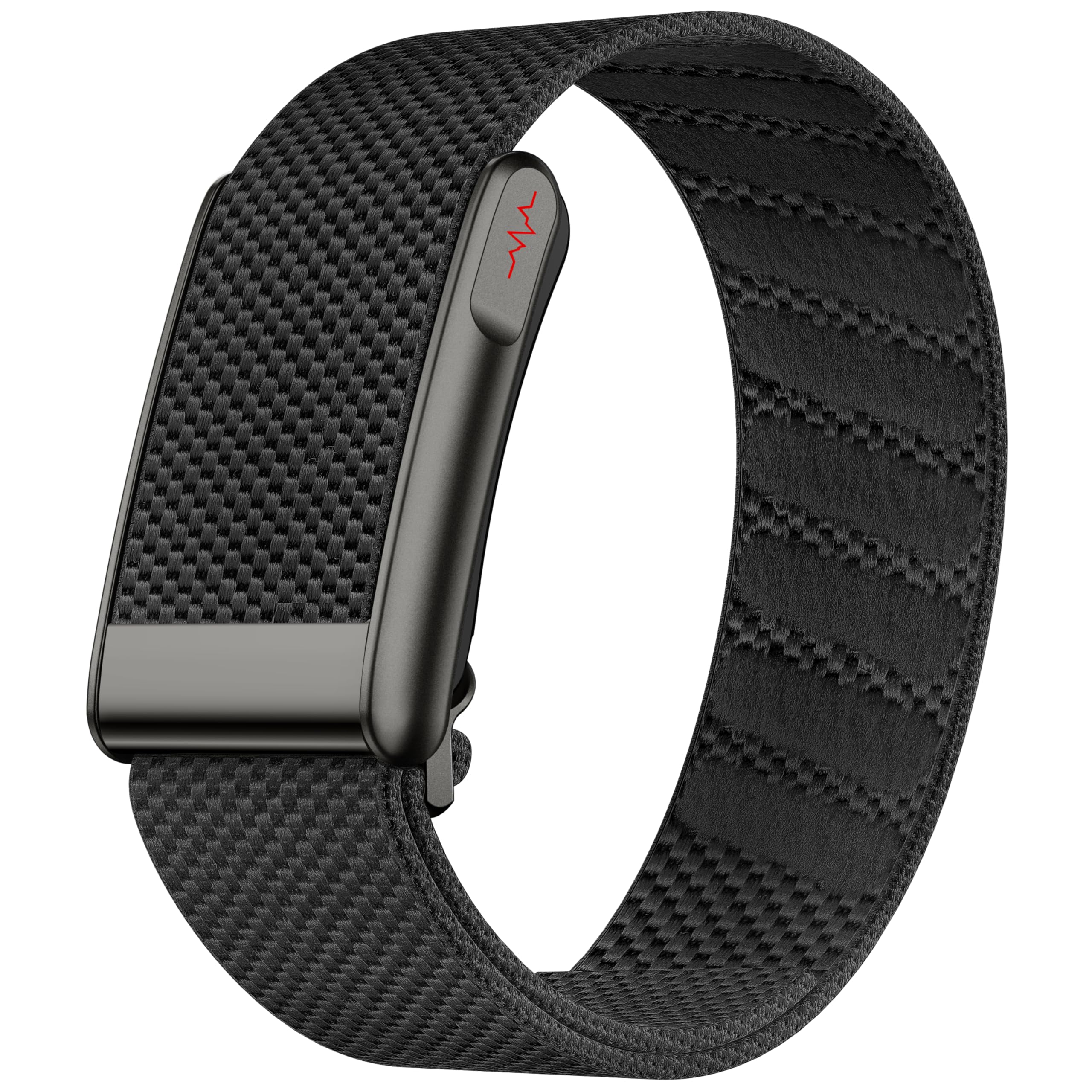 Monitor de actividad para hombres y mujeres, monitor de frecuencia cardíaca, podómetro, calorías, impermeable, rastreador de fitness para teléfonos Android iOS, salud, portátil, sin pantalla, pulsera