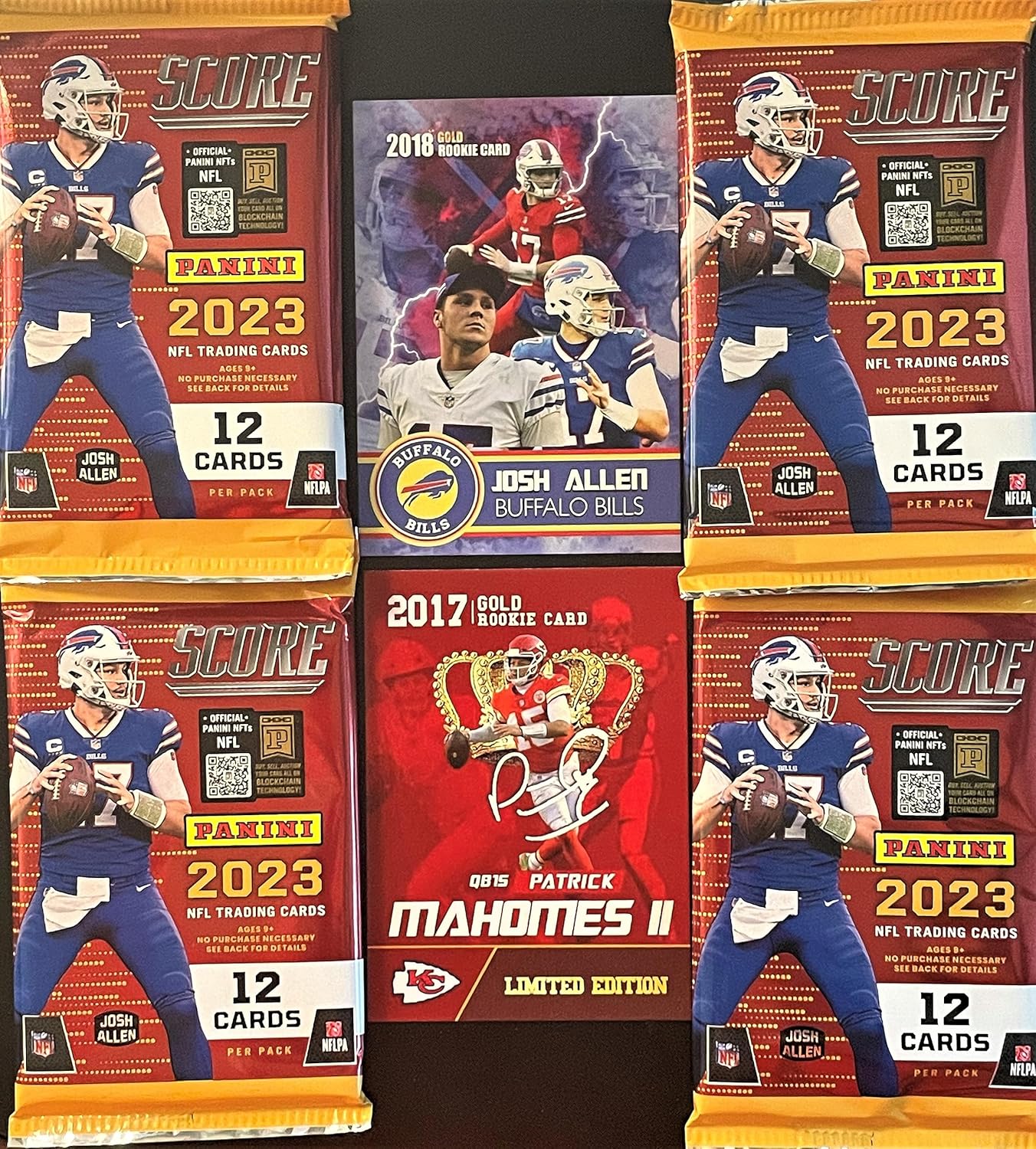 2023 Panini SCORE FACTORY SEALED Football Card Packs (4