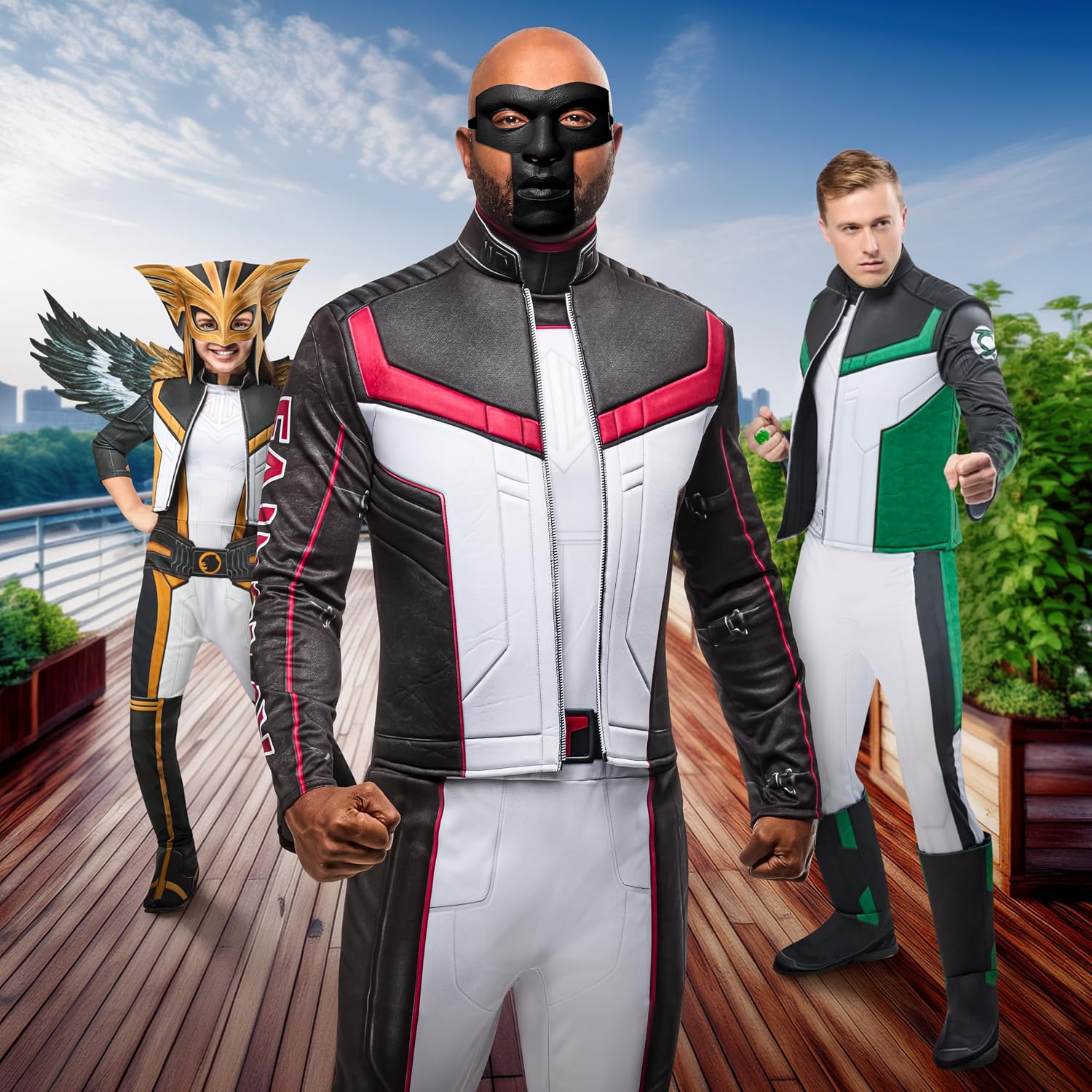 Rubies Superman 2025: Mr. Terrific Costume for Adults, Men's Medium