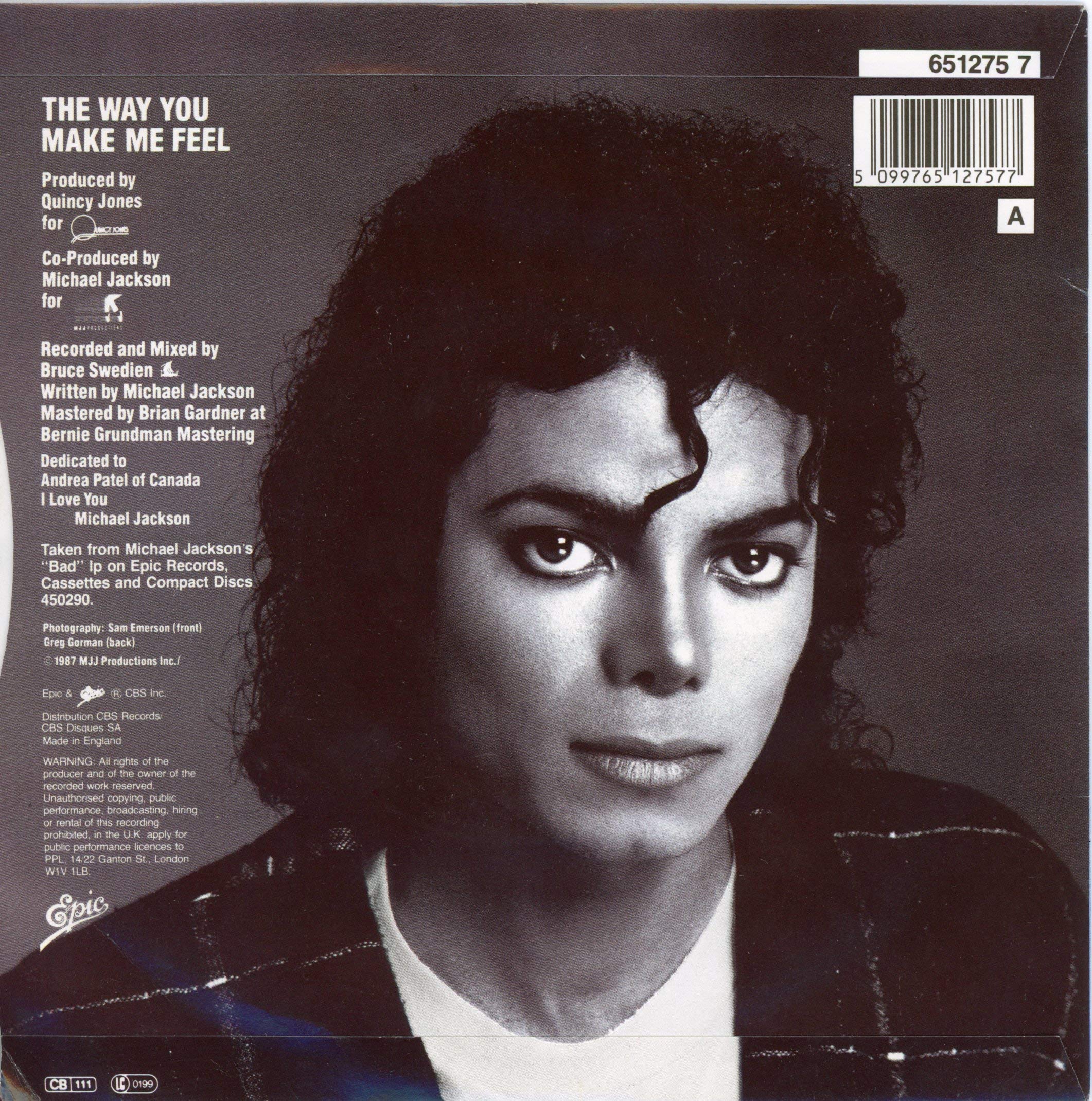 The Way You Make Me Feel (+ Instrumental) anglais]
