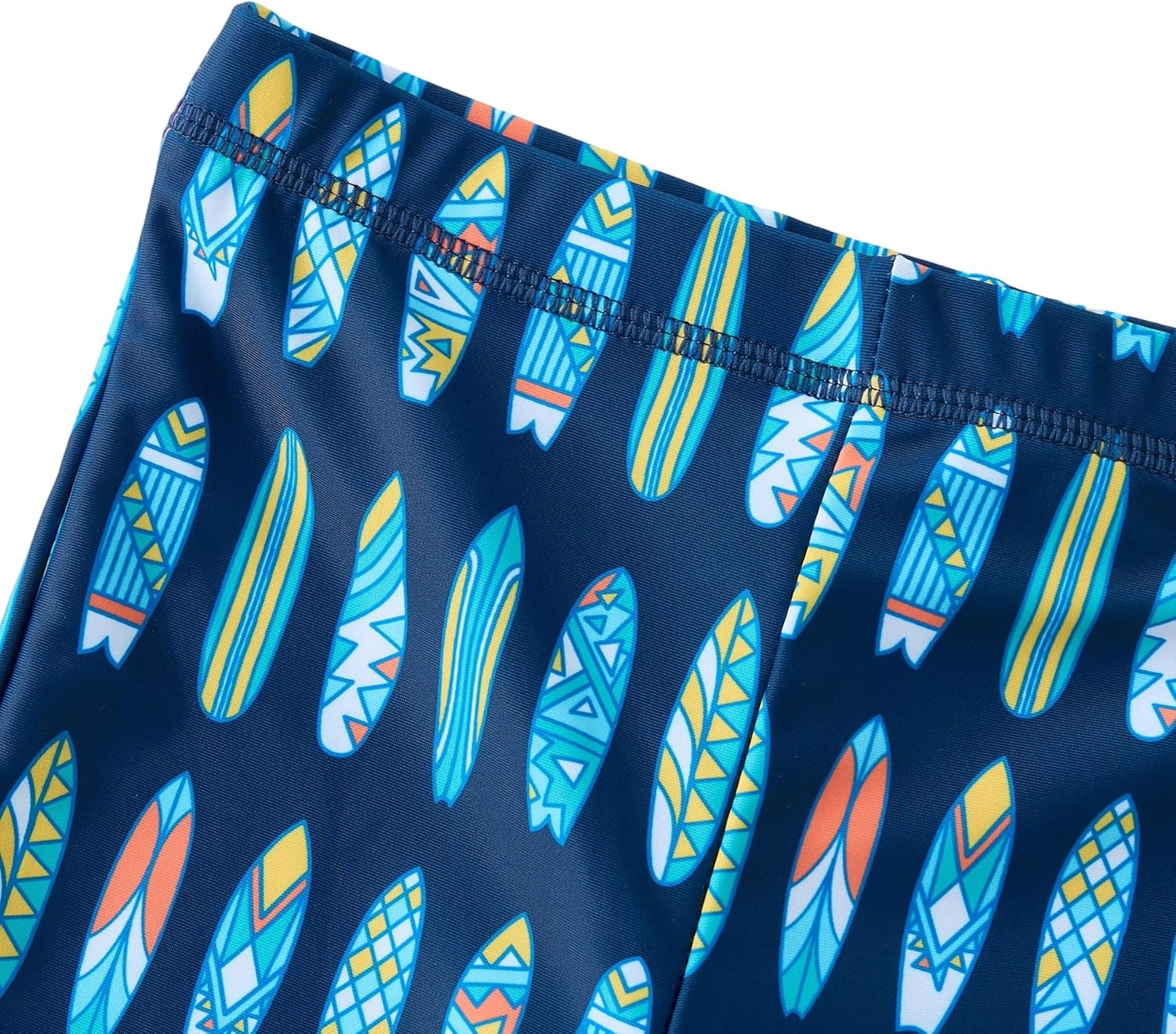 UMELOK Boys' Rash Guard Sets Two Piece Short Sleeve Kids Swimsuit 3-8Y - Image 6