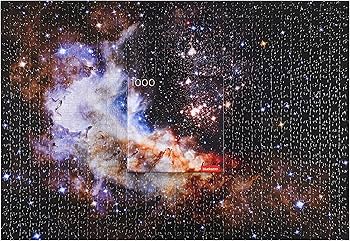 ドイツ輸入ジグソーパズル  隆河星空.1000P NEBULA 1,000 Piece Space Jigsaw Puzzle by Blue Kazoo