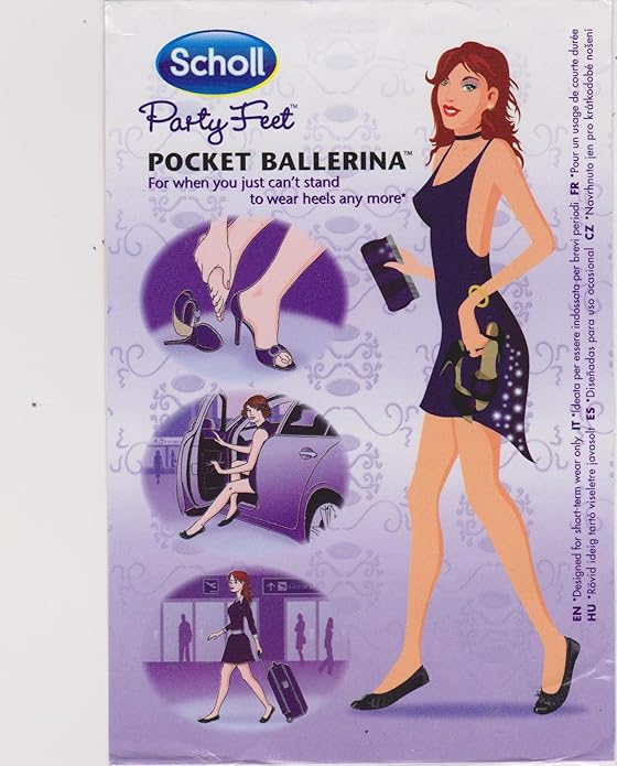 Dr Scholl - Pocket Ballerina Rojo 35/36