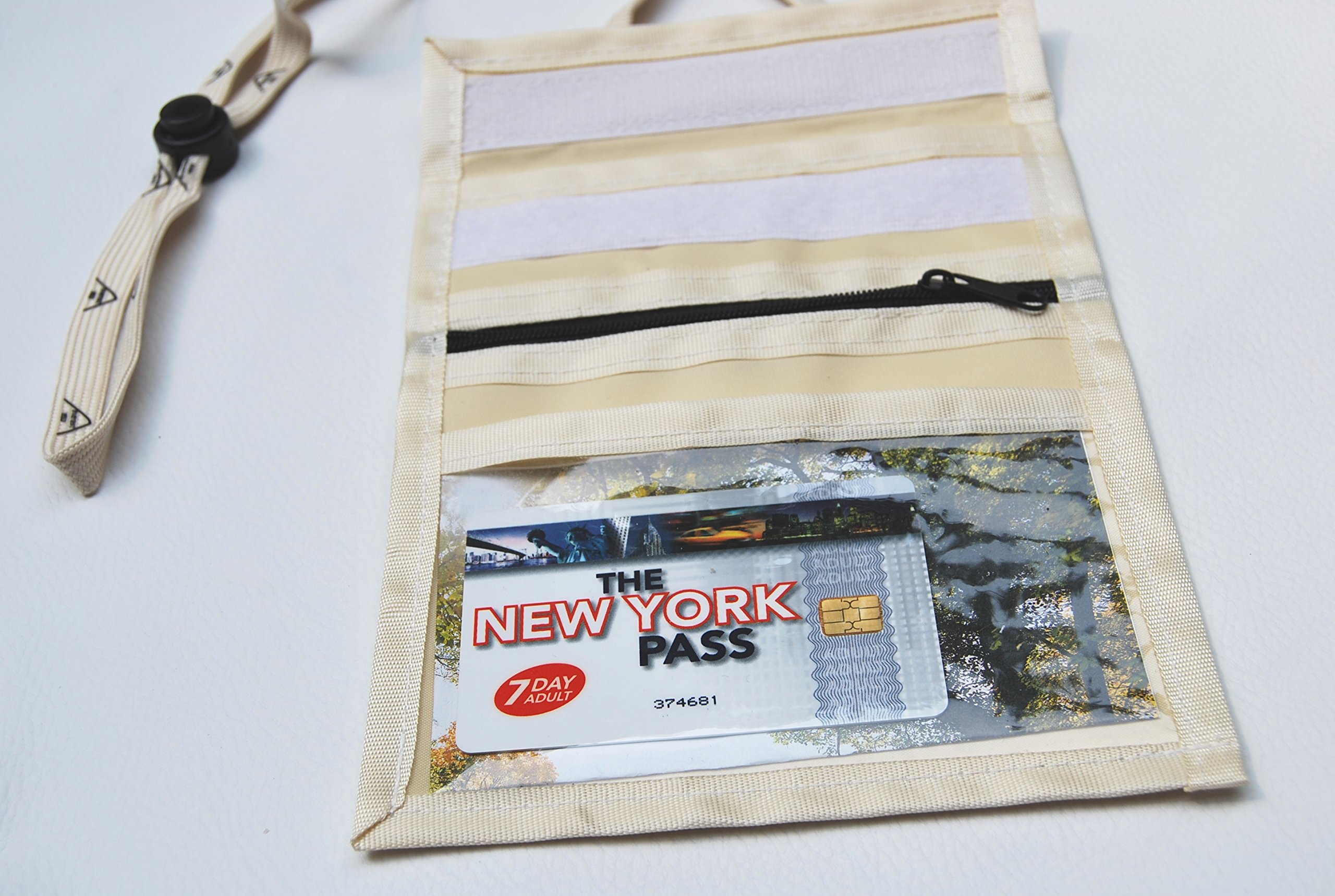 Sunwallet Borsa Per Il Petto Arancione Cassaforte Per Il Petto Borsa A - Foto 2