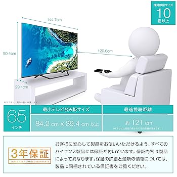 ハイセンス 65V型 4Kチューナー内蔵 液晶 テレビ 65U7F基盤セット ハイセンス 65V型 4Kチューナー内蔵 液晶 テレビ 65U7F基盤セット