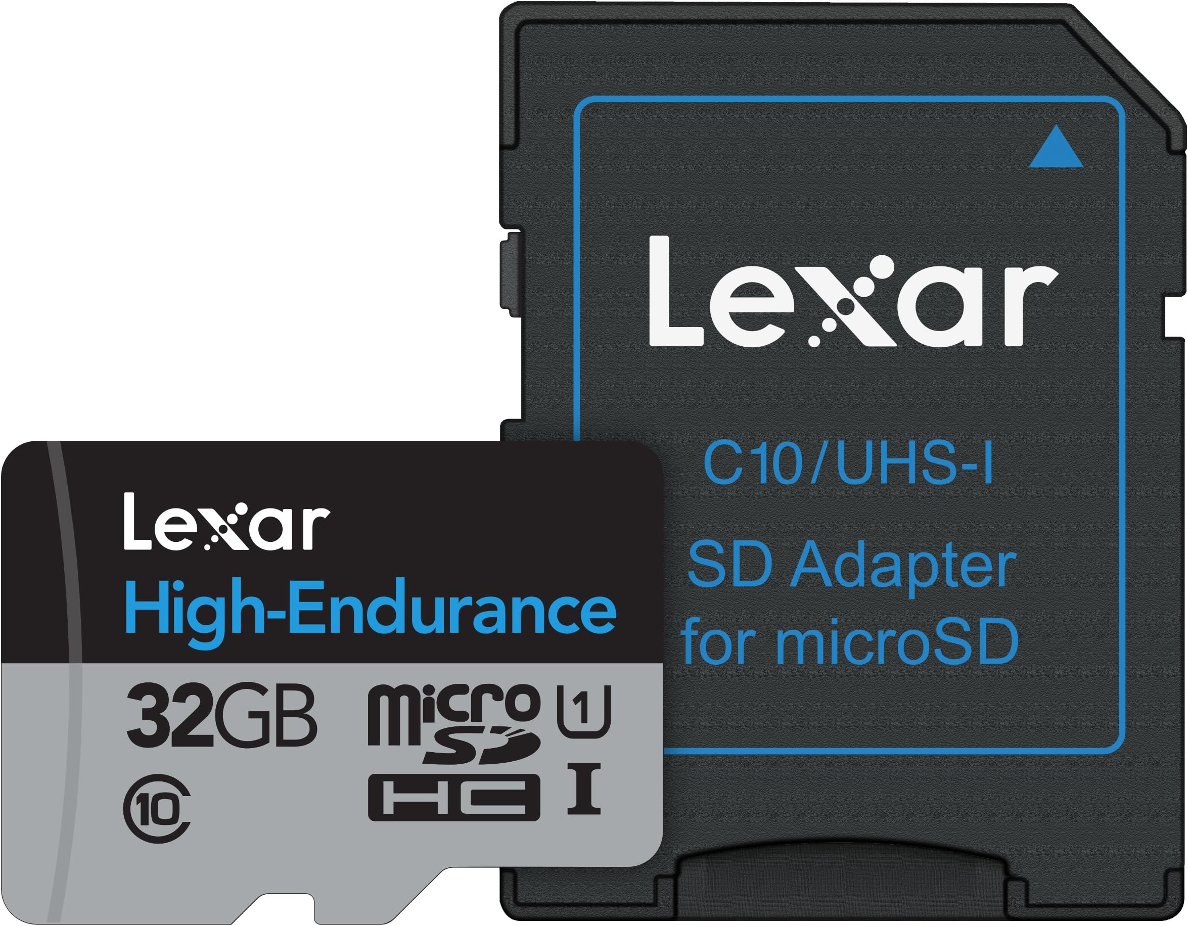 Lexar High-Endurance microSDHC/microSDXC 32 GB UHS-I Cards