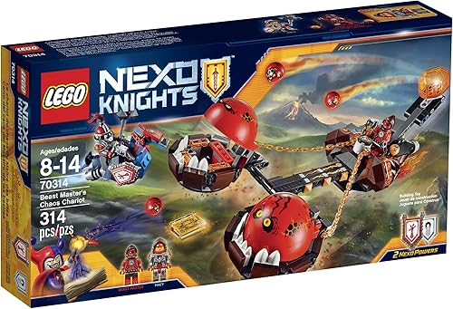 Juego Lego Nexoknights Carro del Caos del Maestro de las bestias 70314
