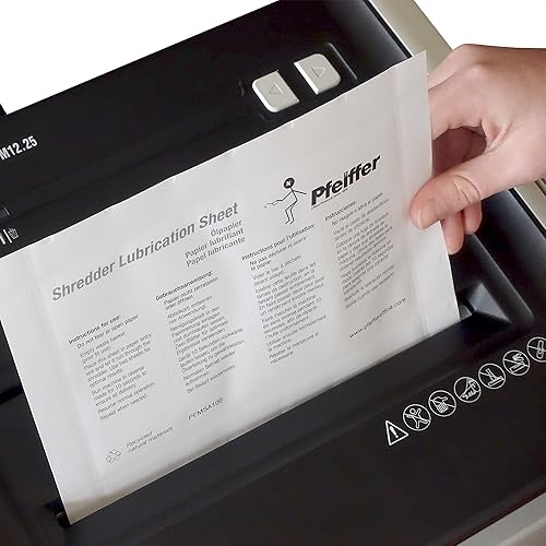 Miniatura 2 de Pfeiffer Hojas de lubricación para trituradoras, paquete de 15 (PFMSA100)
