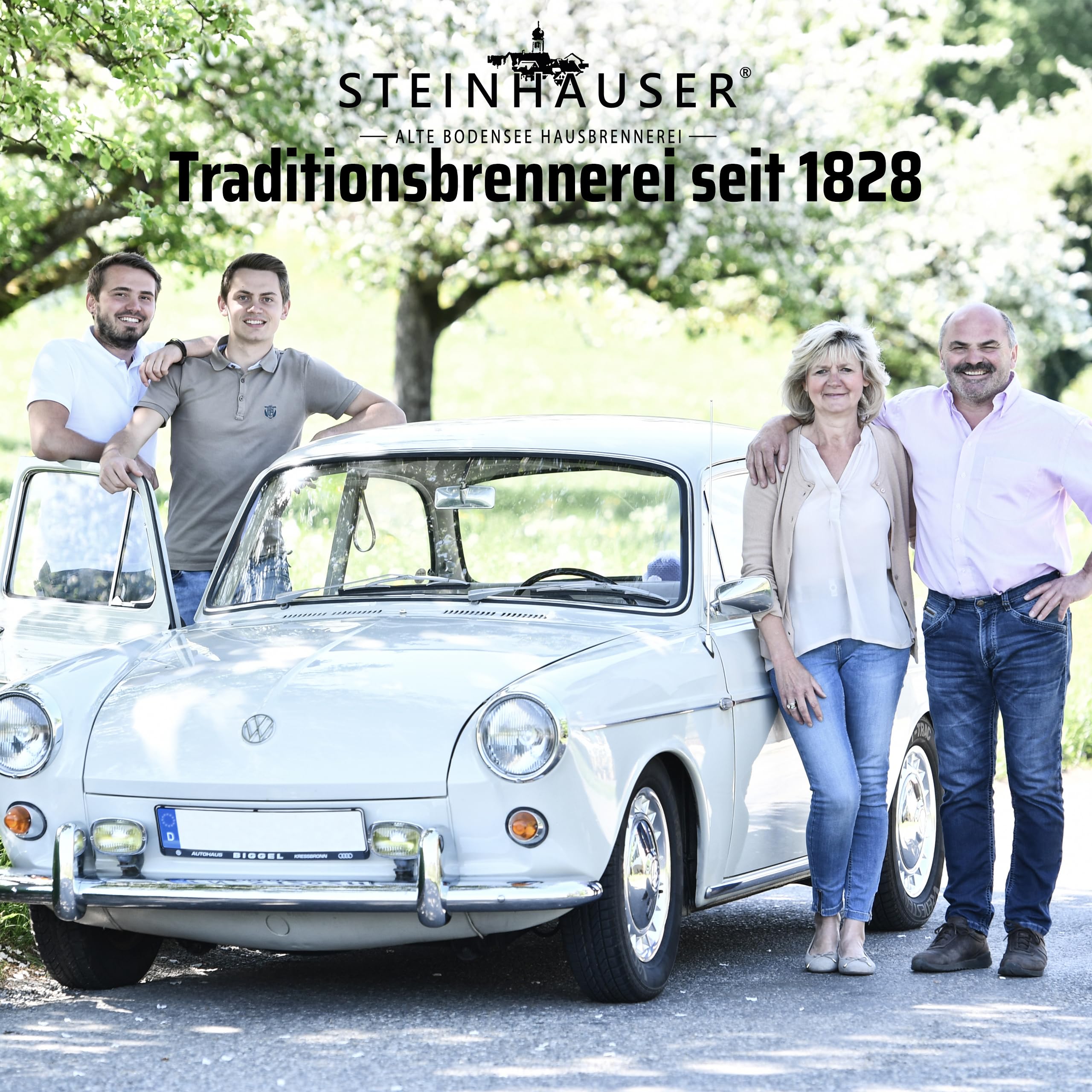 Steinhauser Bodensee Alter Williams 500ml 40% vol. | im Maulbeerfass gereifter Williams Birnenbrand | Rarität vom Bodensee