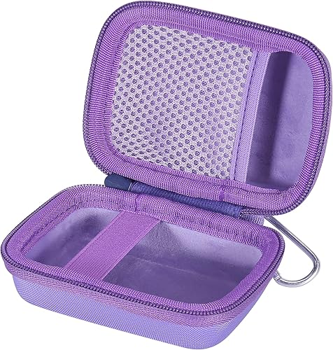 Miniatura 2 de co2CREA Carcasa rígida compatible con cámara digital CAMKORYLecranKODAK PIXPROVAHOIALDAiTechny, color morado