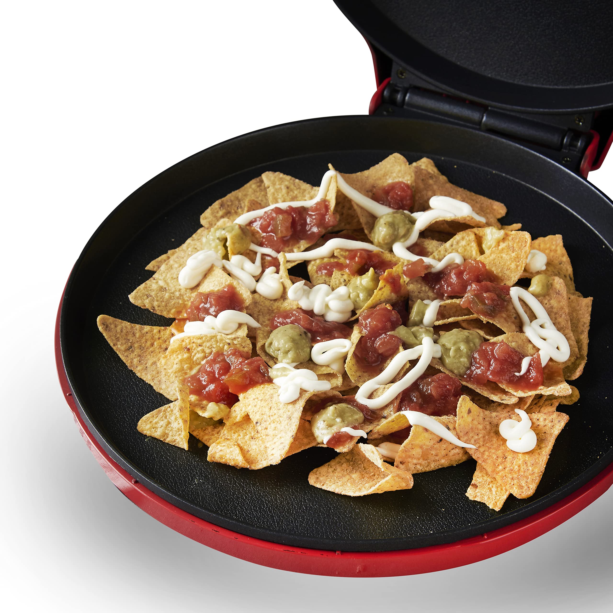 MisterChef Pizzera Electrica 1400W, 30cm, Libro Recetas Incluido Gratis, Garantía 2 Años