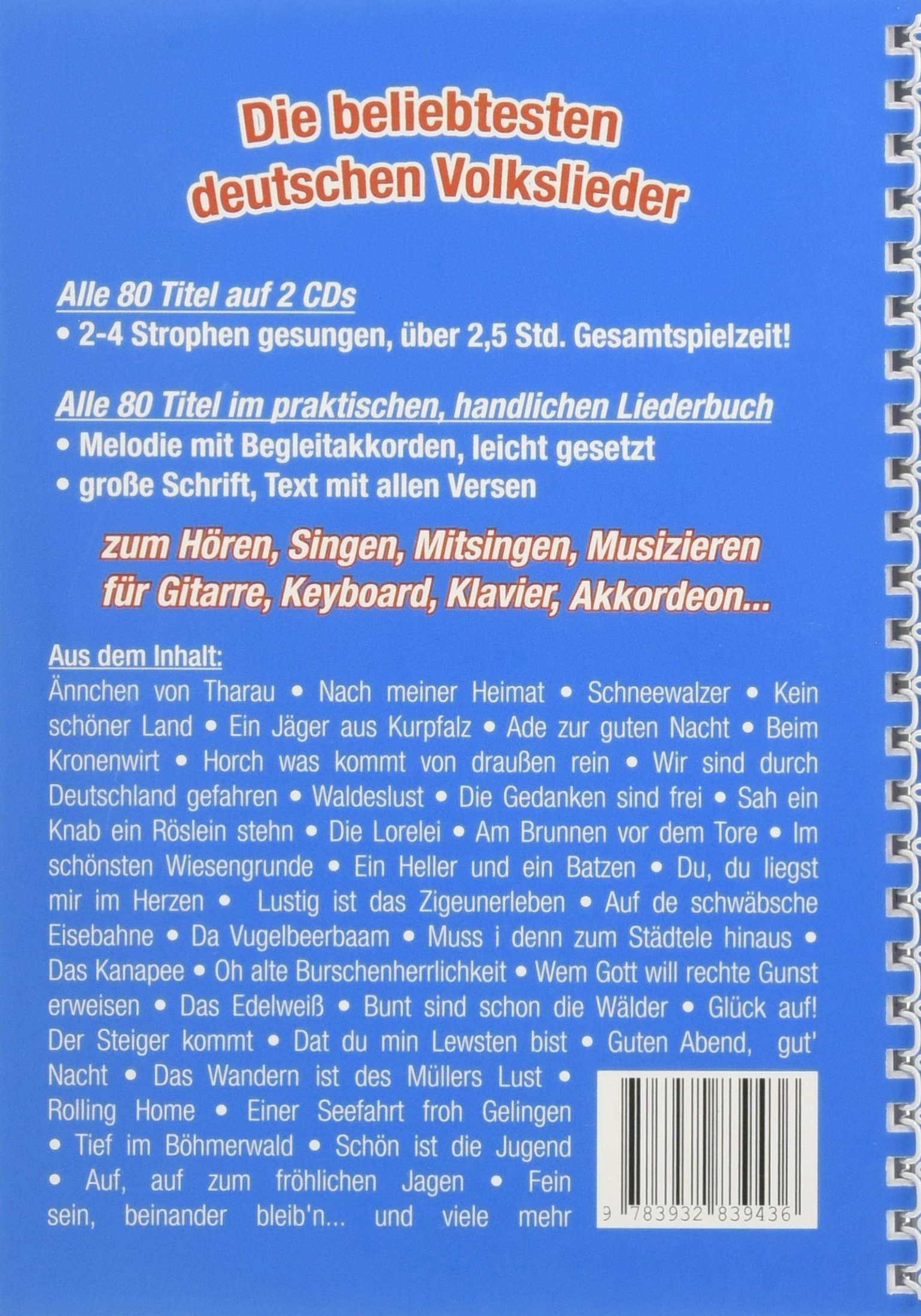 Die Beliebtesten Deutschen Volkslieder