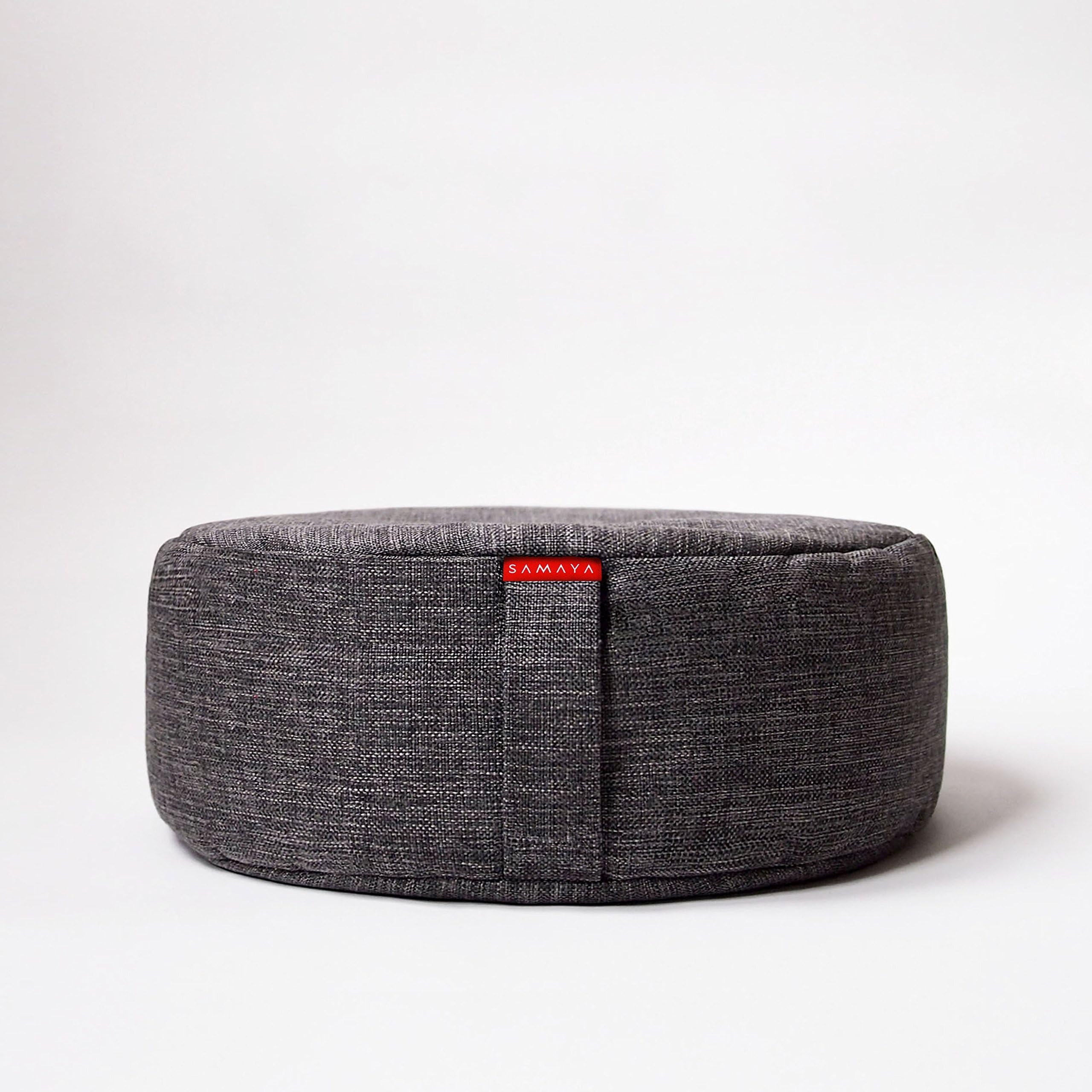 SAMAYA Meditation Cushion ・ Organic Special Blend Filling Buckwheat Millet Lavender ・ Designer Styles ・ Made in USA
