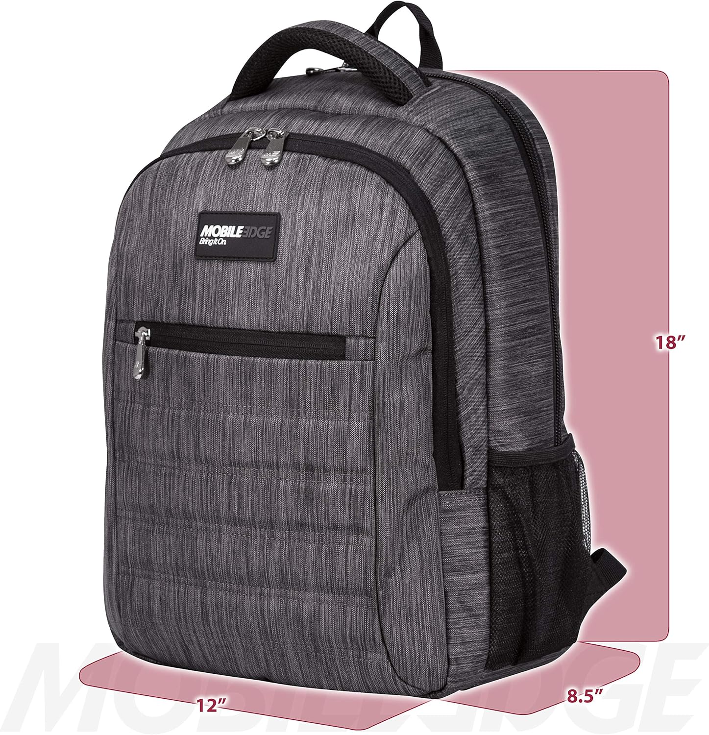 Hottest Sale Mobile Edge Charcoal SmartPack 16 Inch Laptop Backpack with Separate Padded Tablet Pocket, Lightweight Design for Men, Women, Students MEBPSP5