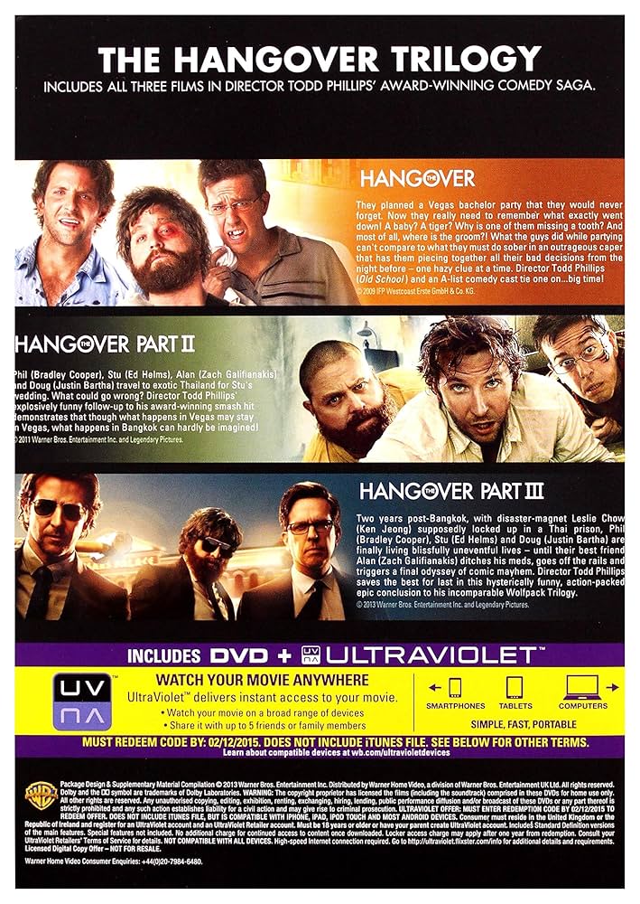Amazon.com: Hangover Trilogy : Movies & TV