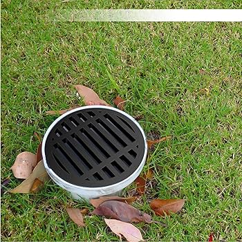 Amazon.co.jp: Menkxi 4個 丸型排水カバー PE フラットキャッチ