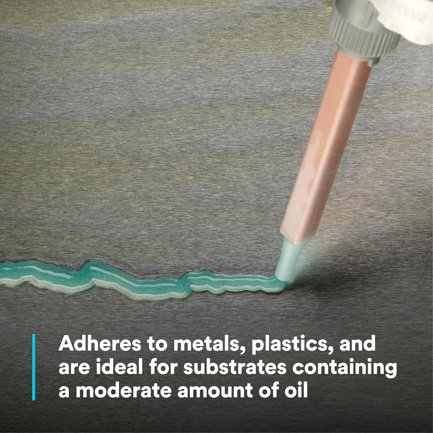 3M Scotch-Weld Acrylic Adhesive DP8410NS, Green, Non-Sag, 490 mL Duo-Pak, 16.57 fl. Oz., 1 Each