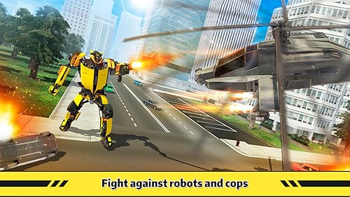Futuristic Trendy Robot Transform Muscle Car Without Fidget Spinner