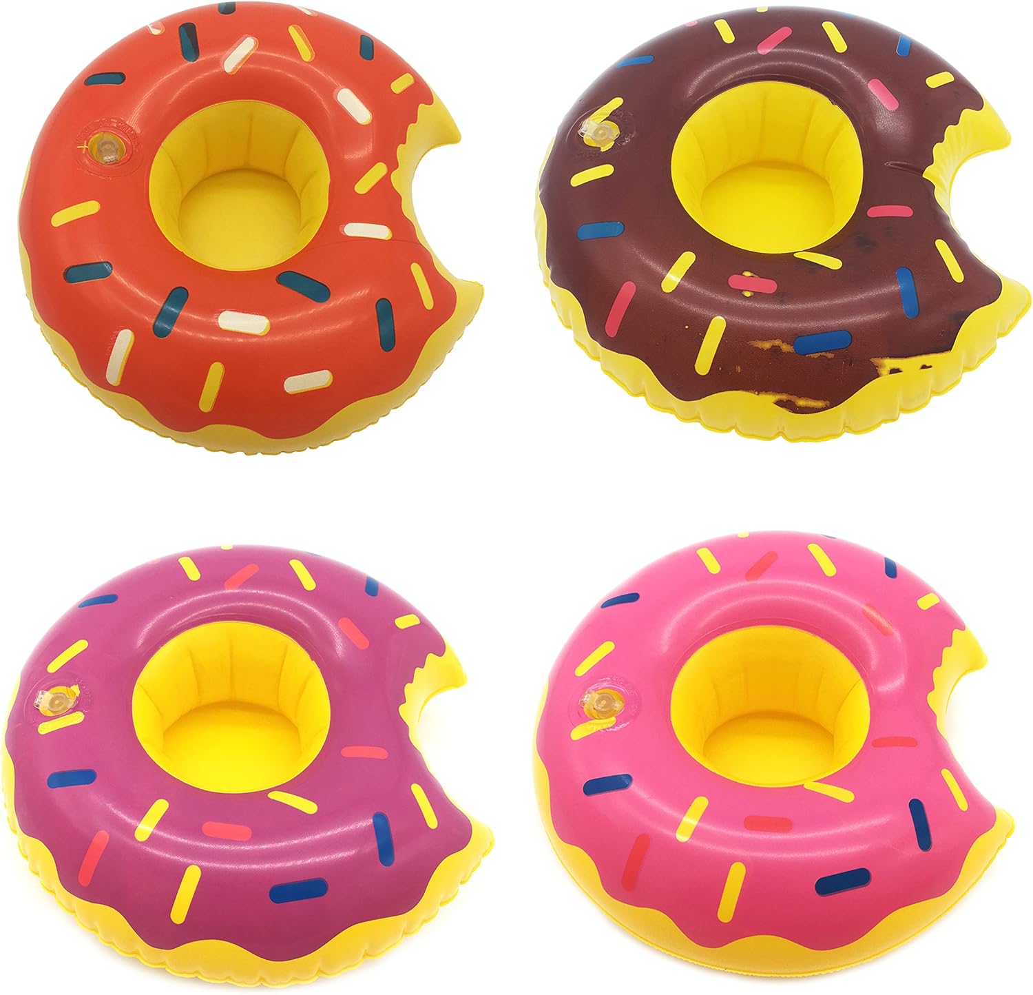 Silfrae Floating Cup Holder Pool Drink Float Swimming Pool