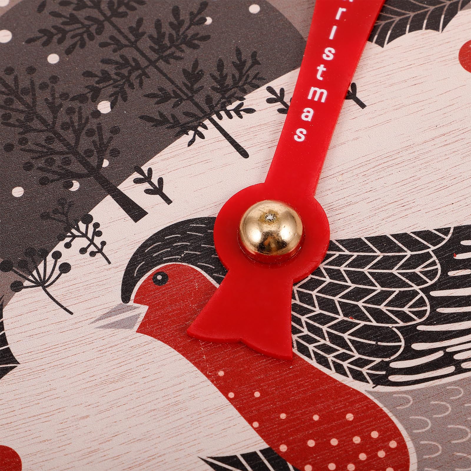 Toyvian 3 Stück Weihnachtskalender zum Aufhängen mit Vögeln, Countdown