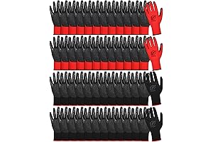 Nuogo 48 Pairs Dipped Work Gloves for Men Women
