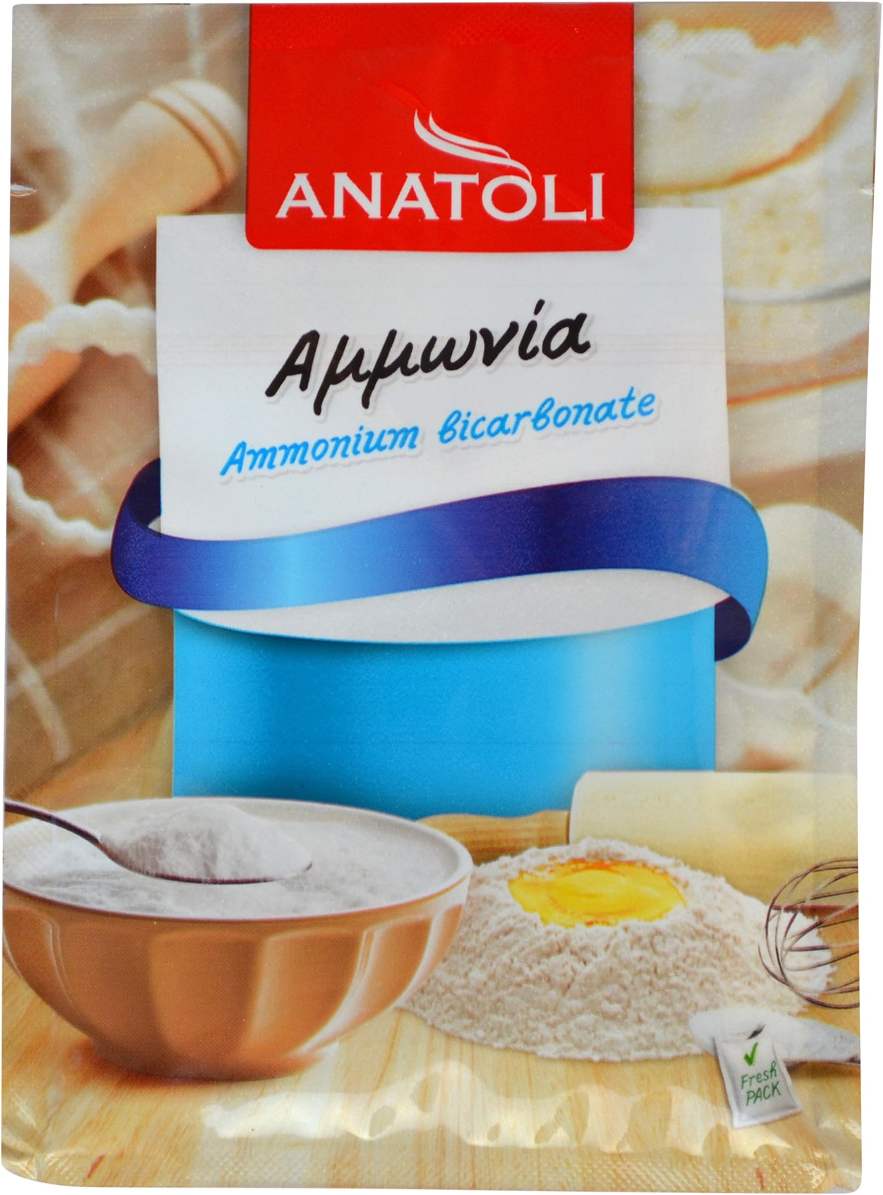 Ammonia Bicarbonate Anatoli 30g from Greece (2 Pack 60g Total)