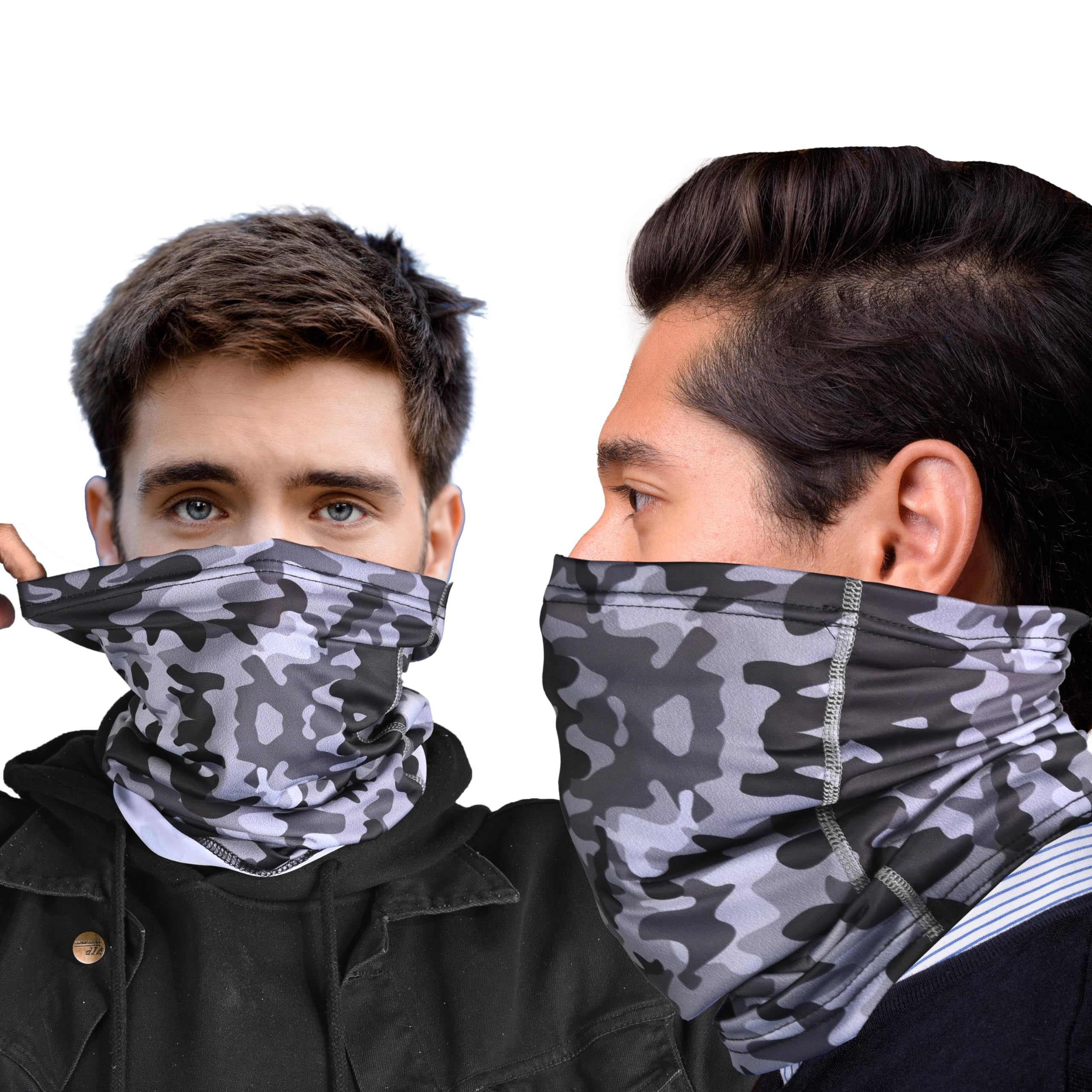 Maximo-Moto Unisex Camo Motorcycle Neck Tube Motorbike Neck Warmer (, Raised Polyster)