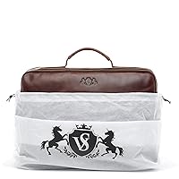 Borsa Laptop SIMON In Vera Pelle - Tracolla Messenger Vintage Unisex Per PC 15 Pollici, Ufficio E Viaggi - Foto 7