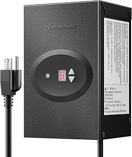 DEWENWILS Outdoor Landscape Transformer with Timer