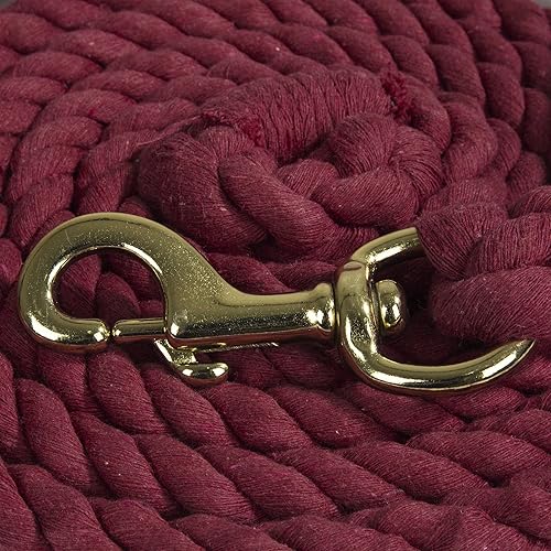 Miniatura 6 de Intrepid International Cuerda de algodón resistente de 10 pies con broche de latón