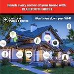 Sengled Smart Plug Works with Alexa, Amazon Smart Plug Bluetooth Mesh, Alexa Plug Smart Outlet Remote Control, 15A Smart Socket, 1800W, Timer & Schedule, FCC Certified, No Hub Required, 4 Pack