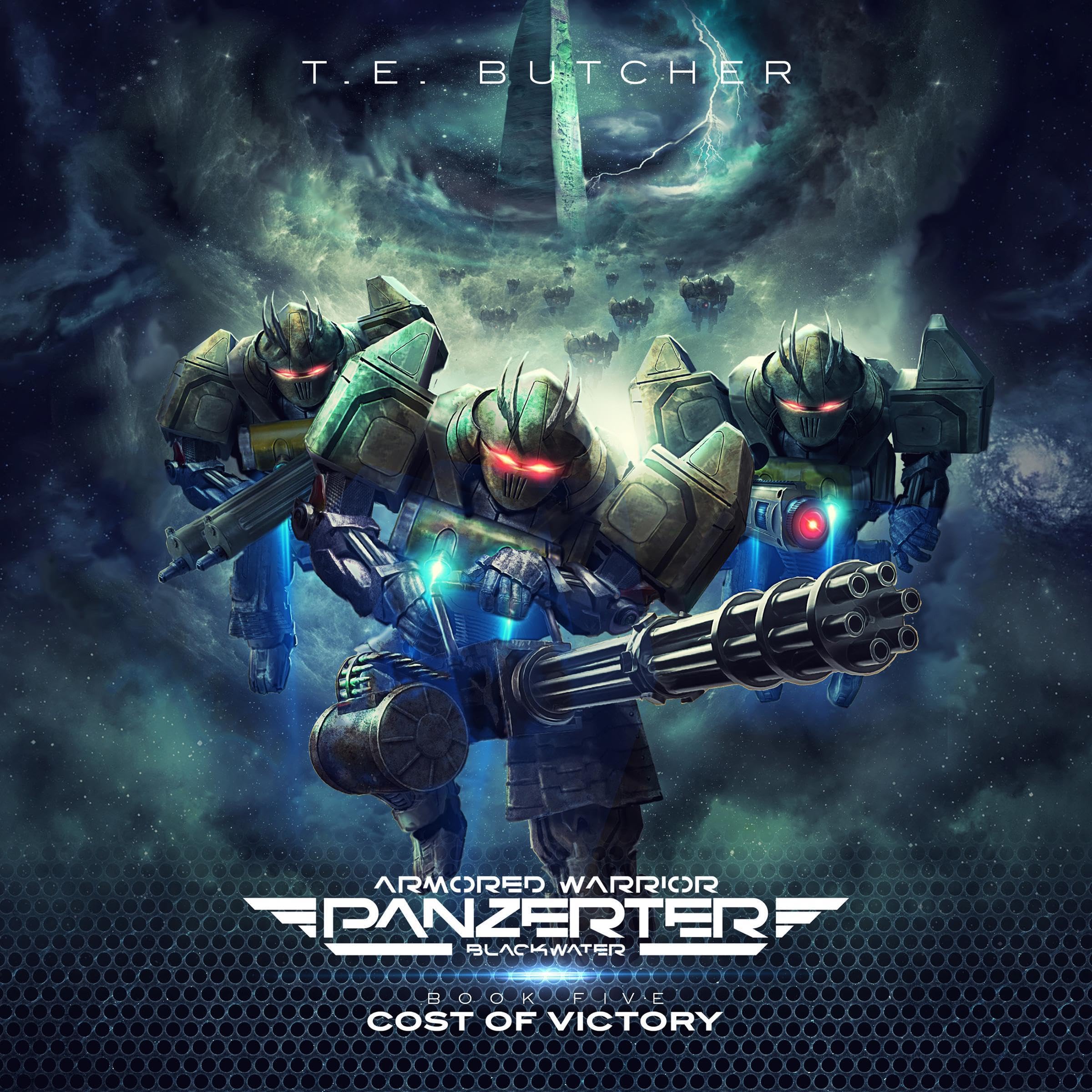 Cover art for Cost of Victory: Armored Warrior Panzerter Blackwater, Book 5